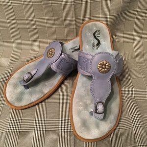 Sandals Soft Walk 7M Blue